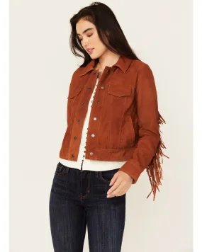 Product Name:  Idyllwind Women's Wynbrook Fringe Suede Jacket