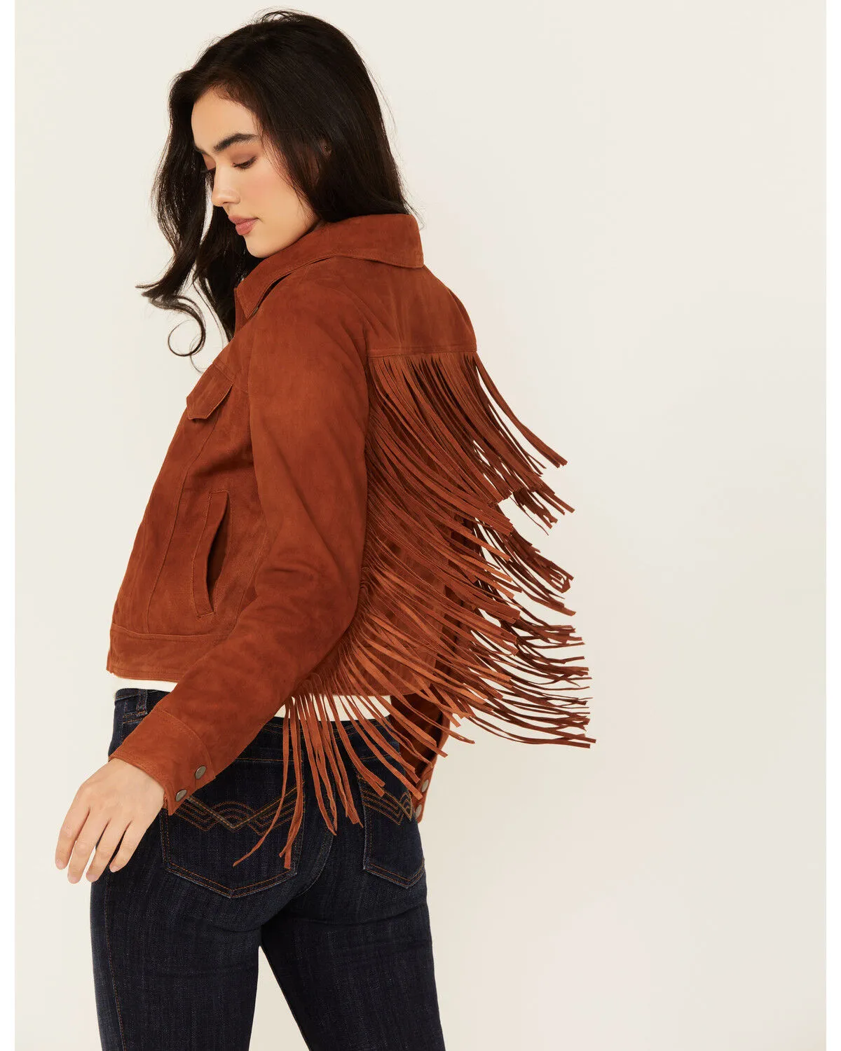 Product Name:  Idyllwind Women's Wynbrook Fringe Suede Jacket