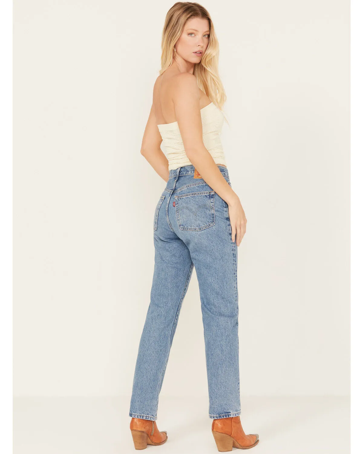 Product Name:  Levi's Women's 501® Medium Wash Field Notes Straight Jeans