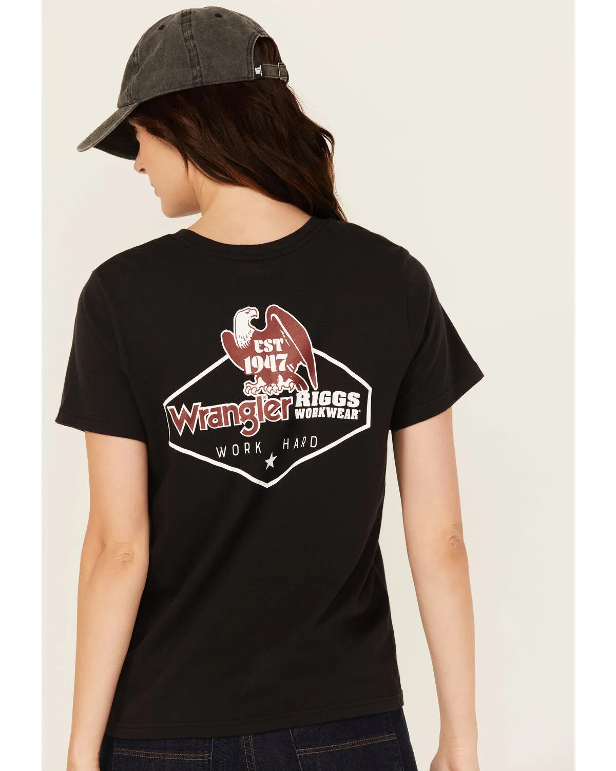 Product Name:  Wrangler RIGGS Women's Boot Barn Exclusive Talons Short Sleeve Graphic Work Tee