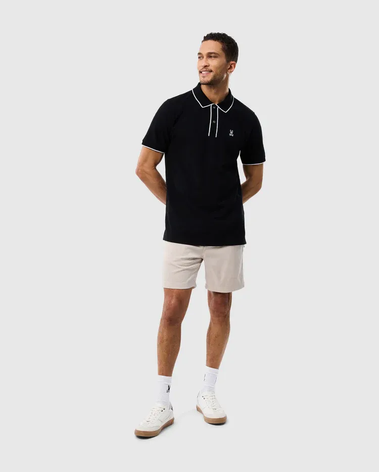 Psycho Bunny Dallas Polo - Black