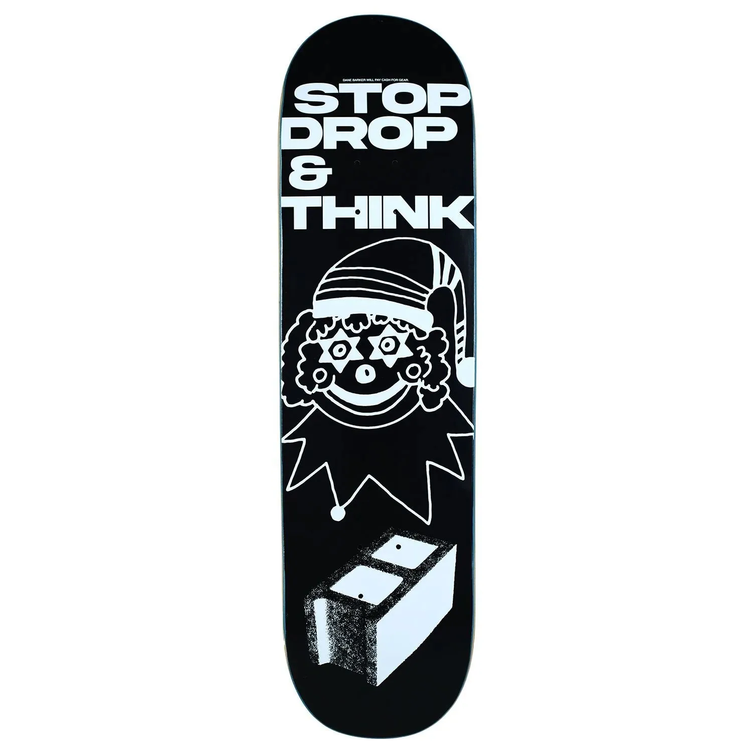 Quasi Skateboards Barker Think Deck (8.5)