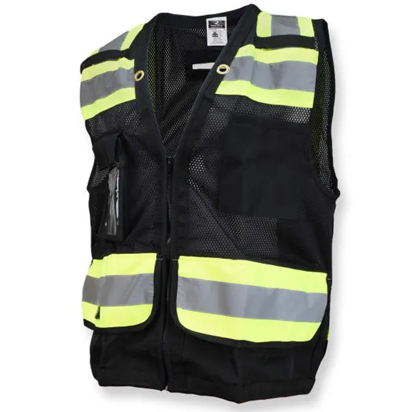 Radians RadWear Heavy Duty Surveyor Safety Vest With Zipper