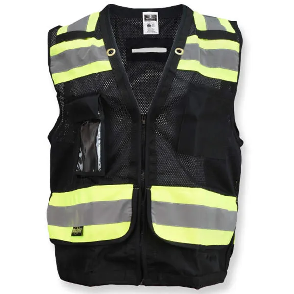 Radians RadWear Heavy Duty Surveyor Safety Vest With Zipper