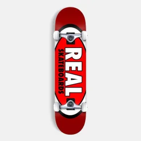 Real Skateboards - 7.3 Classic Oval Complete Skateboard - Red