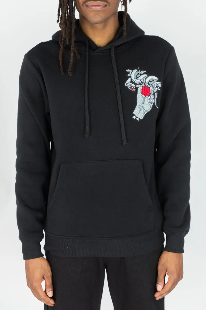 Rebel Minds Laws Of Eden Black Pull Over Hoodie