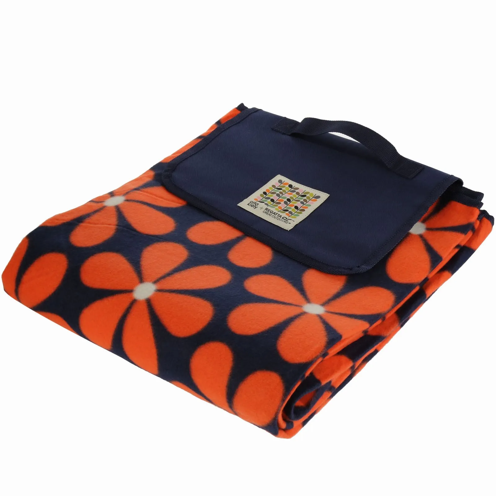 Regatta Orla Kiely Roll Away & Carry Camping Picnic Blanket Rug Mat