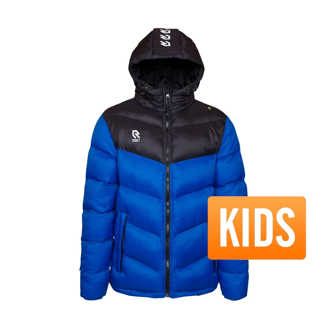 Robey - Performance Padded Jacket - Royal Blue/ Black - Kids