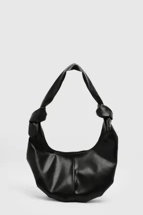 Slouchy Knot Handle Shoulder Bag