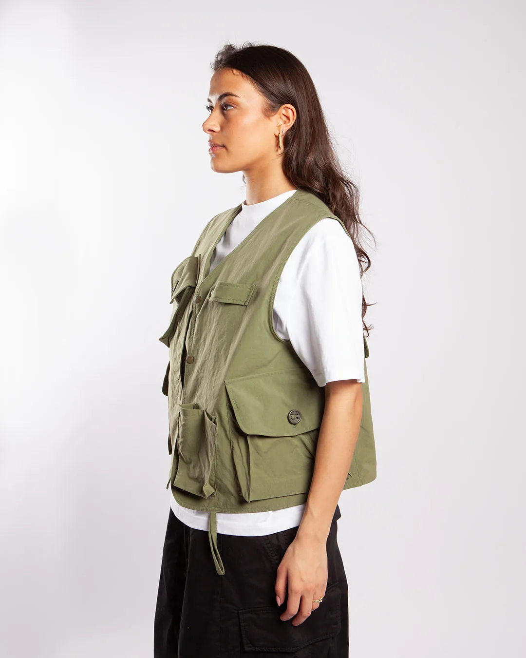 South2 West8 Tenkara Vest - Nylon Oxford Olive