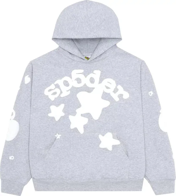 Spider Beluga Grey Hoodie