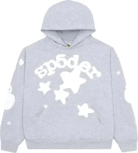 Spider Beluga Grey Hoodie