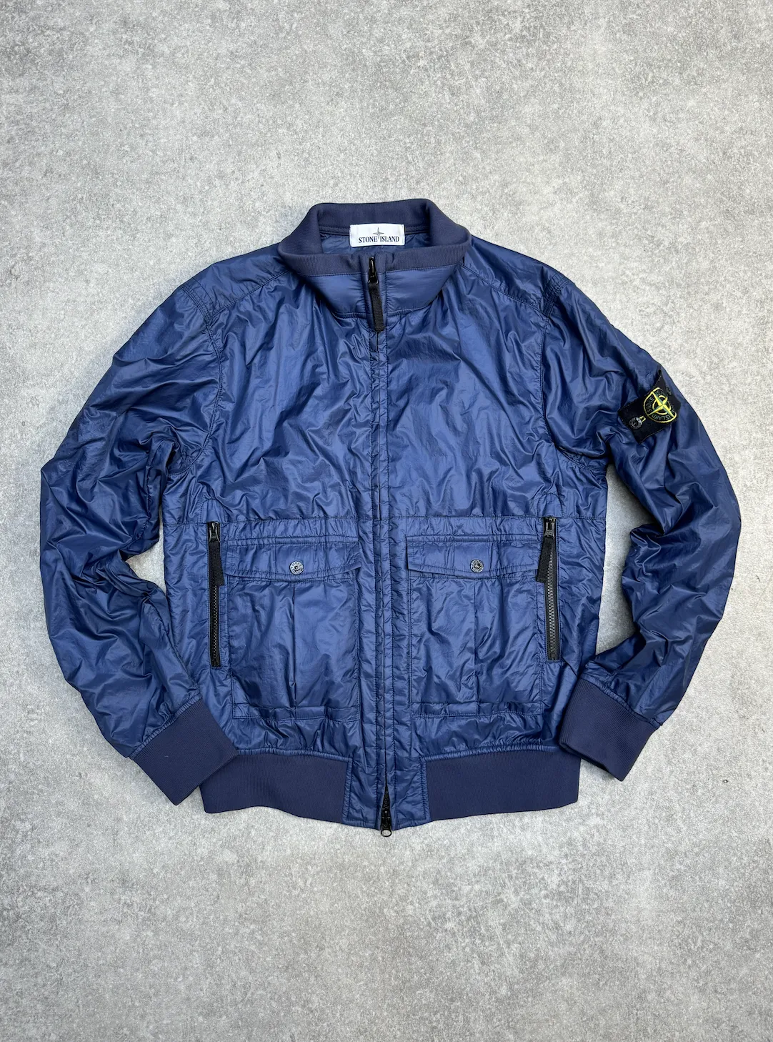 S/S 2014 Stone Island Micro Rip Stop 7 Den Tyvek Shield Jacket