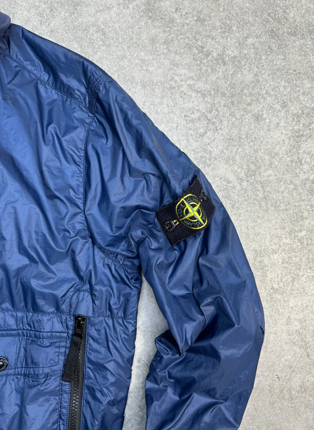 S/S 2014 Stone Island Micro Rip Stop 7 Den Tyvek Shield Jacket