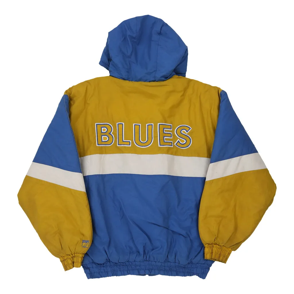 St. Louis Blues Logo 7 NHL Jacket - Large Block Colour Nylon