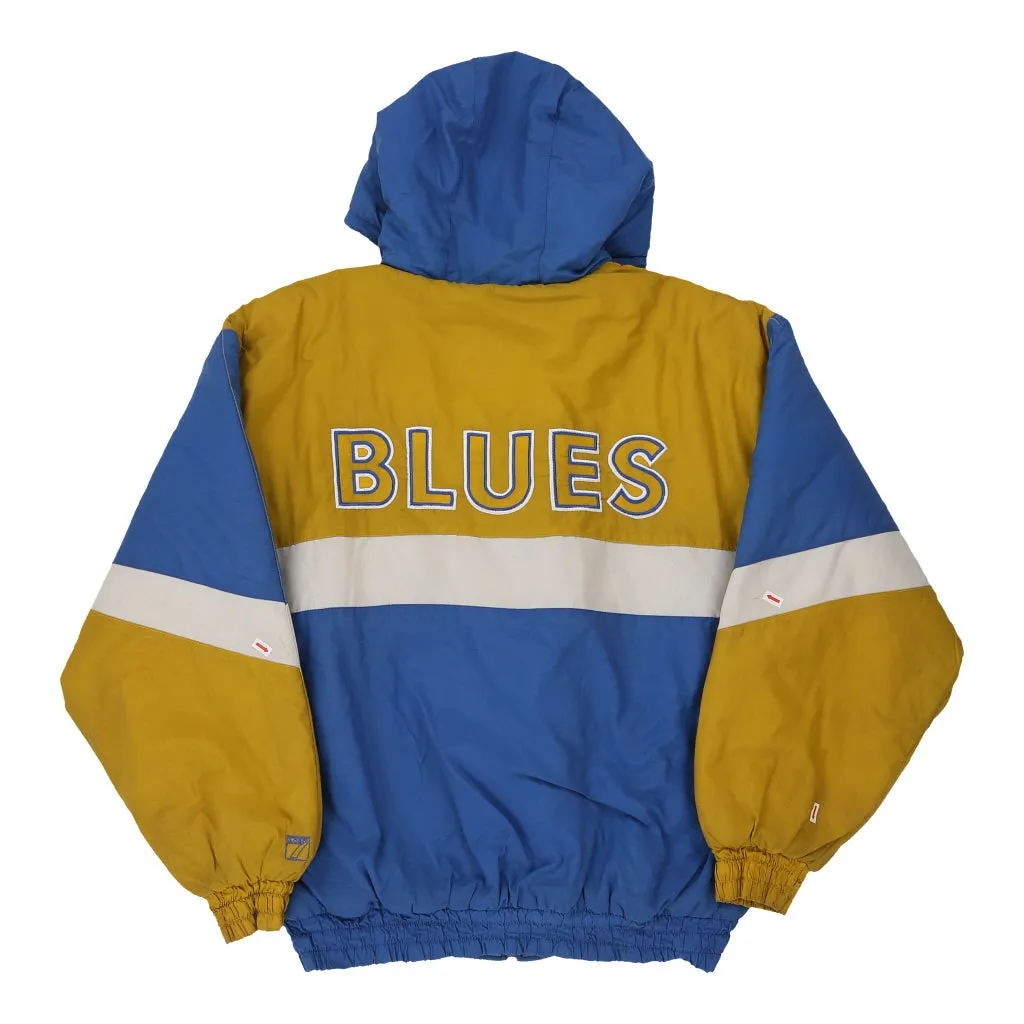 St. Louis Blues Logo 7 NHL Jacket - Large Block Colour Nylon