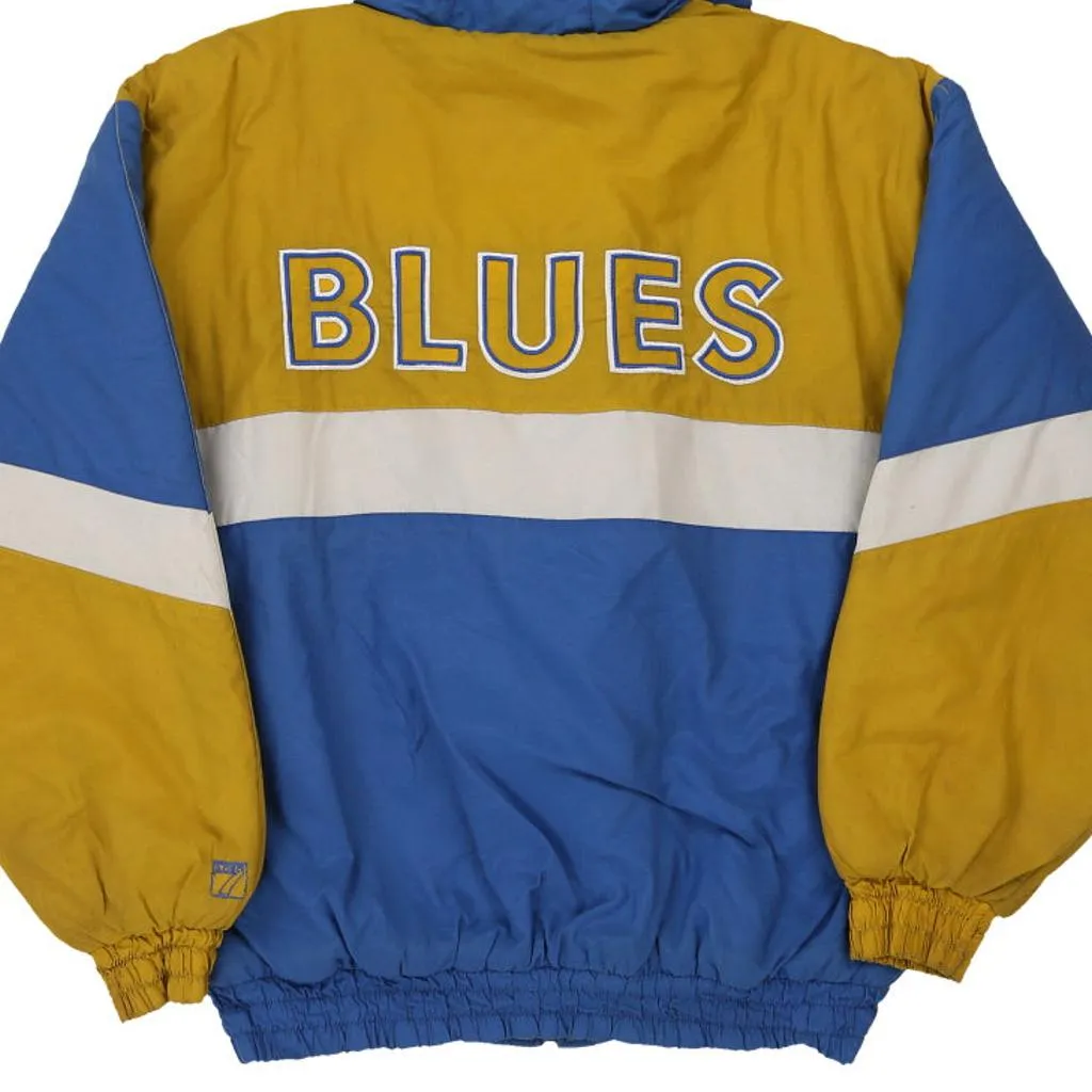 St. Louis Blues Logo 7 NHL Jacket - Large Block Colour Nylon