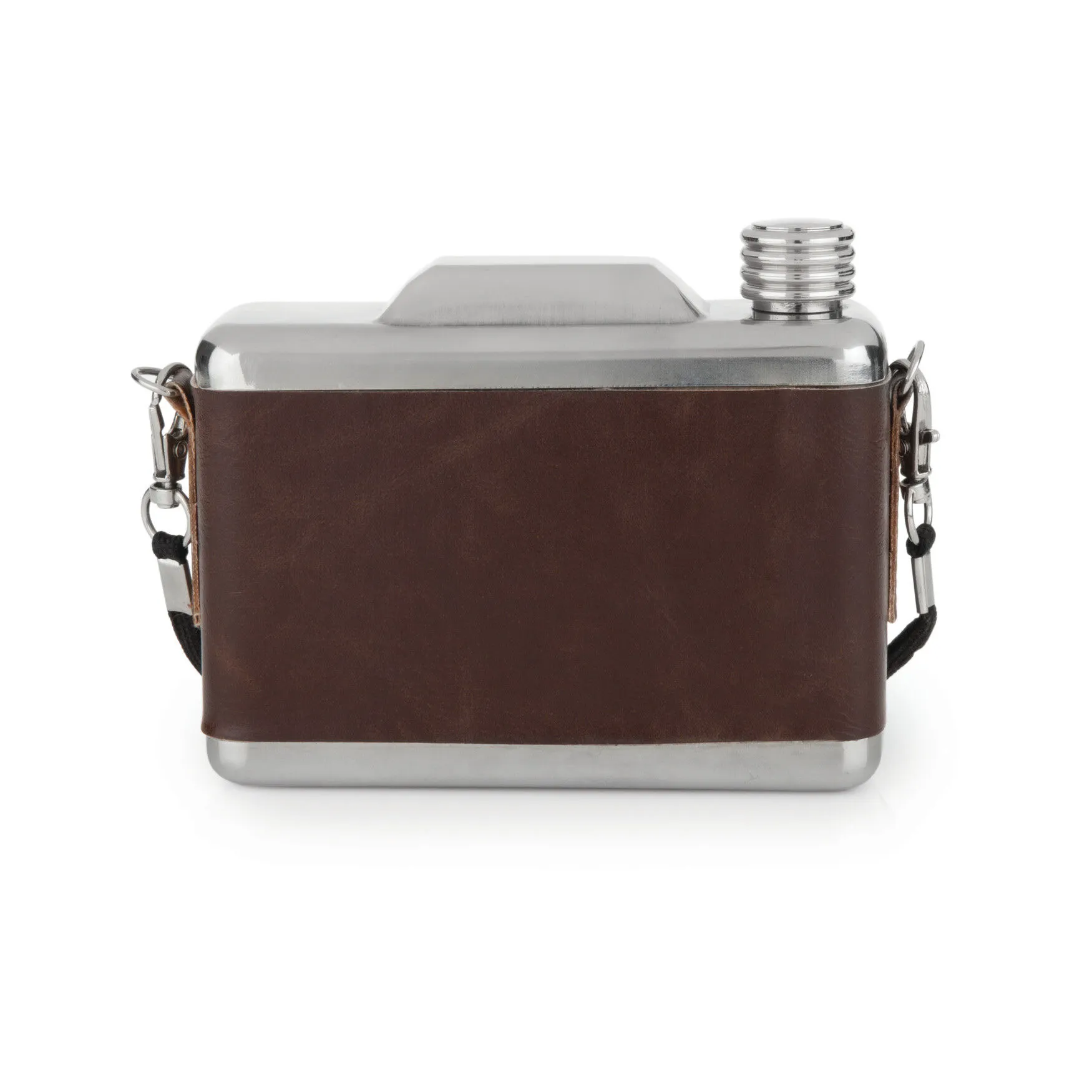 Stainless Steel Snapshot Camera Beverage Flask