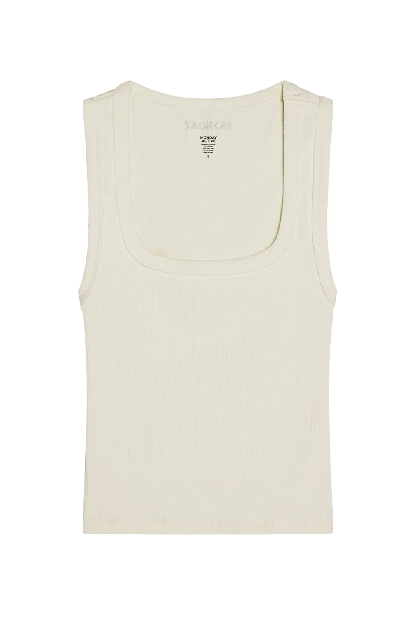 Tash Tank - Ivory Rib