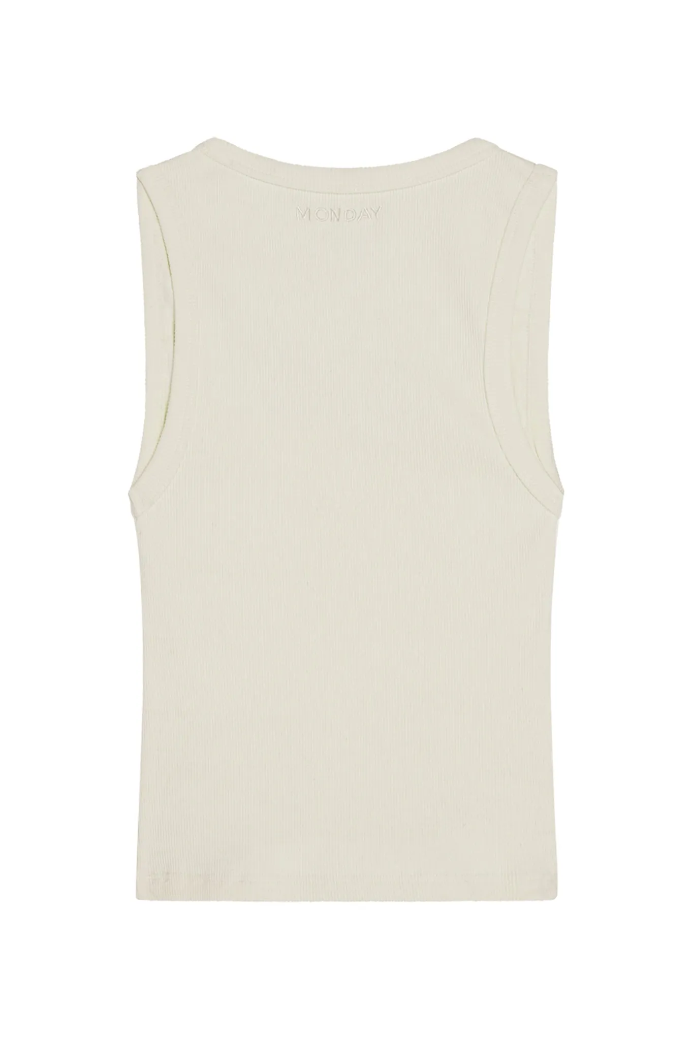 Tash Tank - Ivory Rib