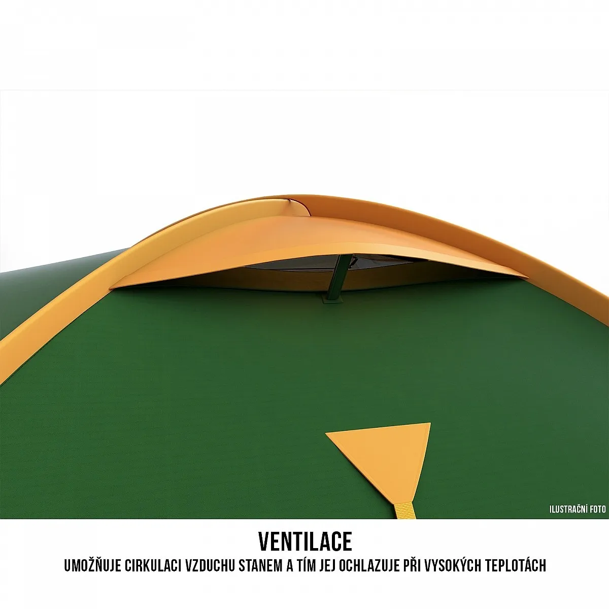 tent Husky Bird 3 Classic - Green