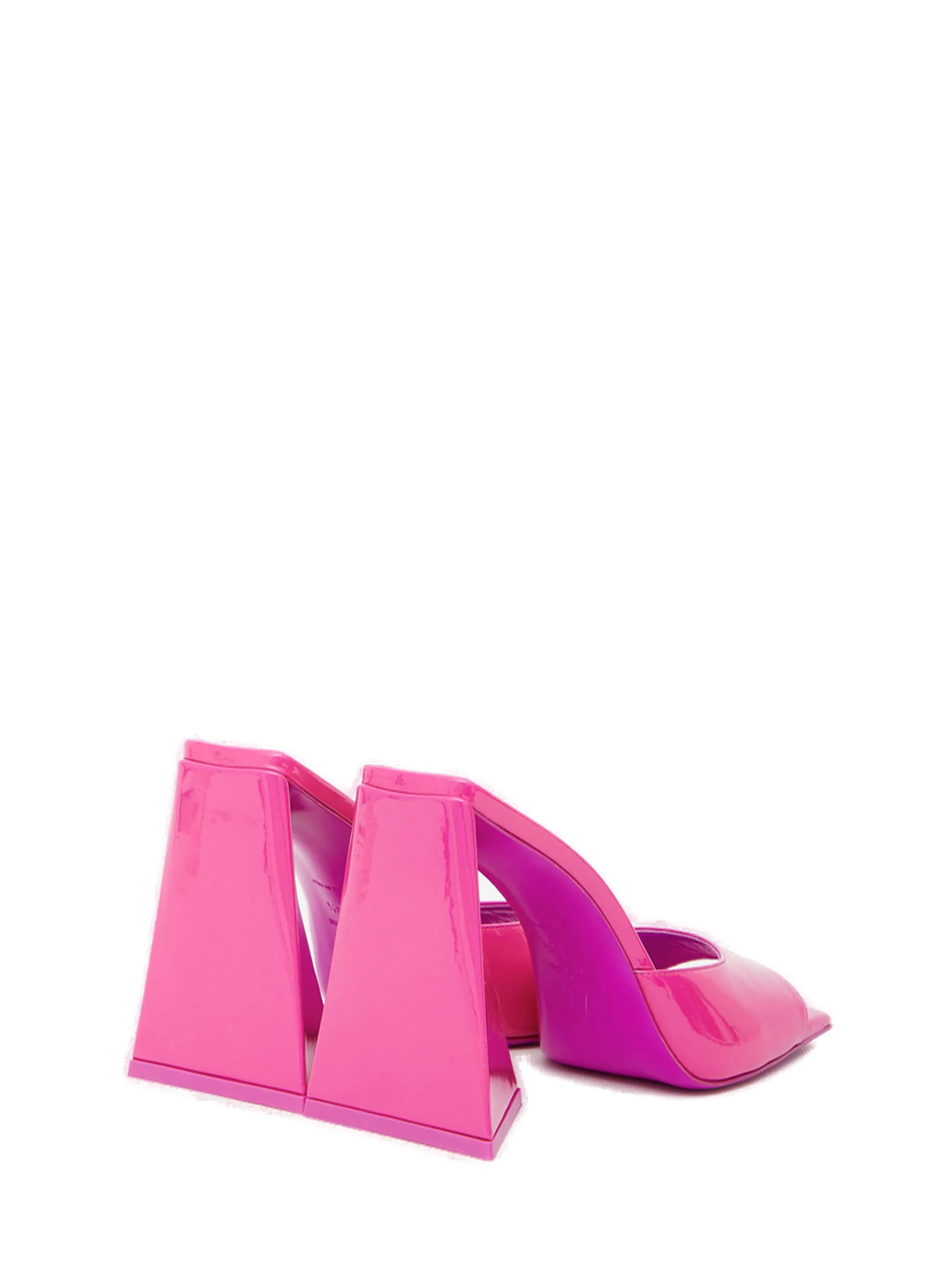 The Attico Devon Open-Toe Heeled Mules