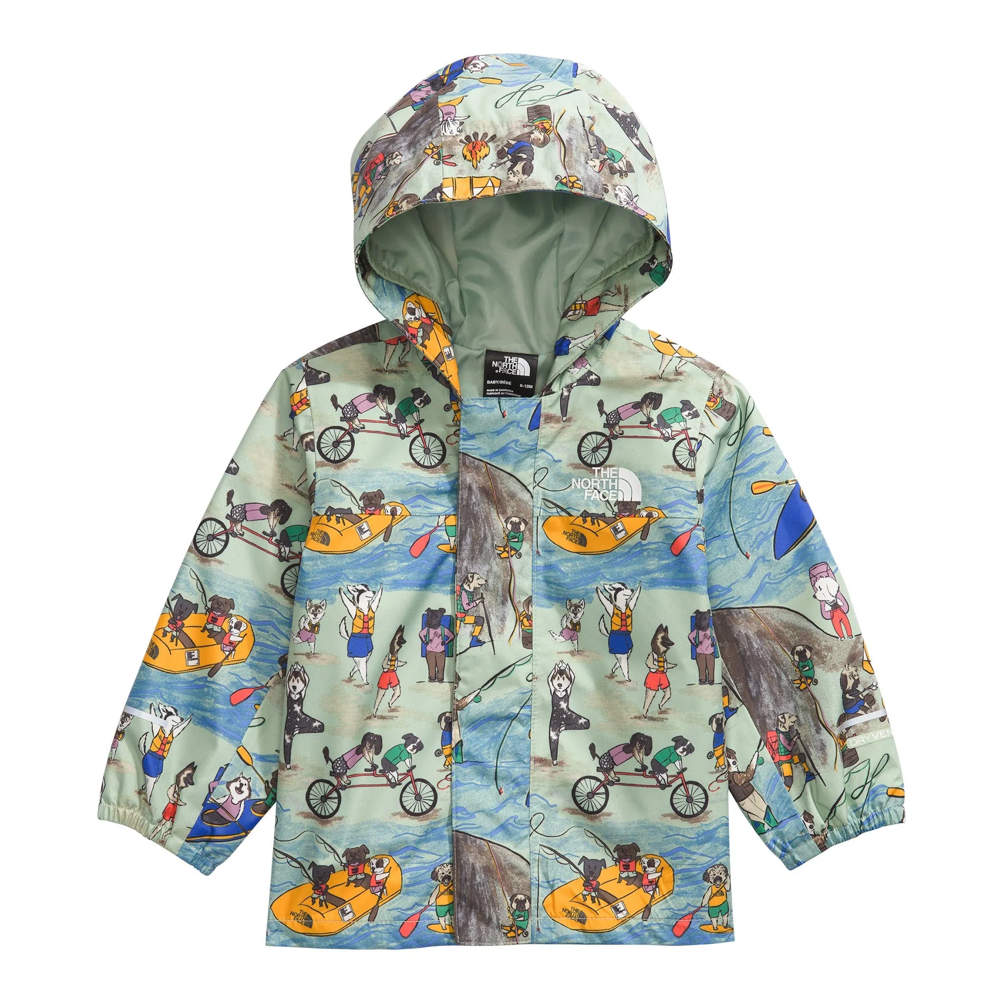 The North Face Antora Rain Print Mid-season Jacket 0-24m  - Clement