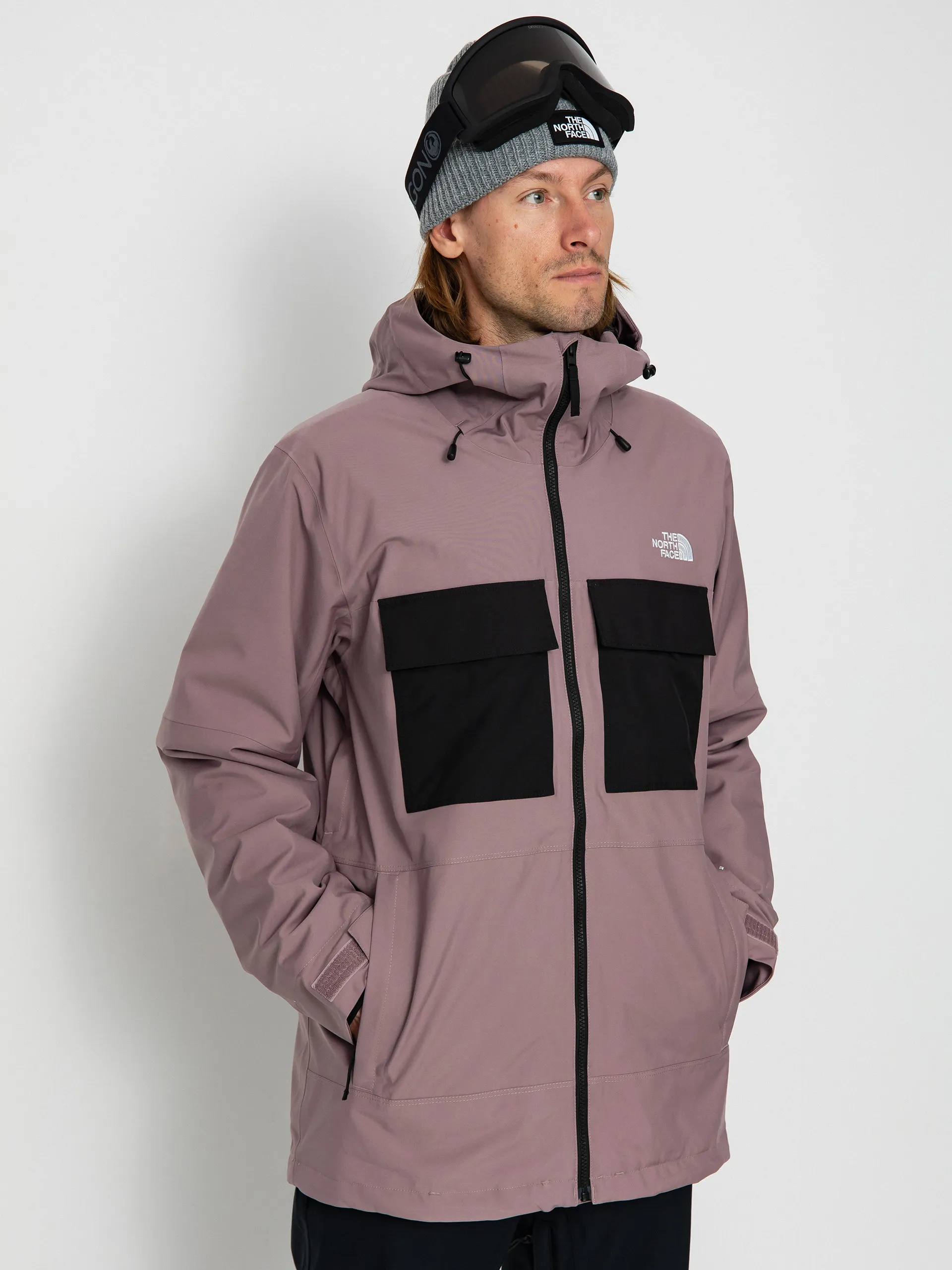 The North Face Fourbarrel Triclimate Snowboard jacket (fawn grey/icecap blue)