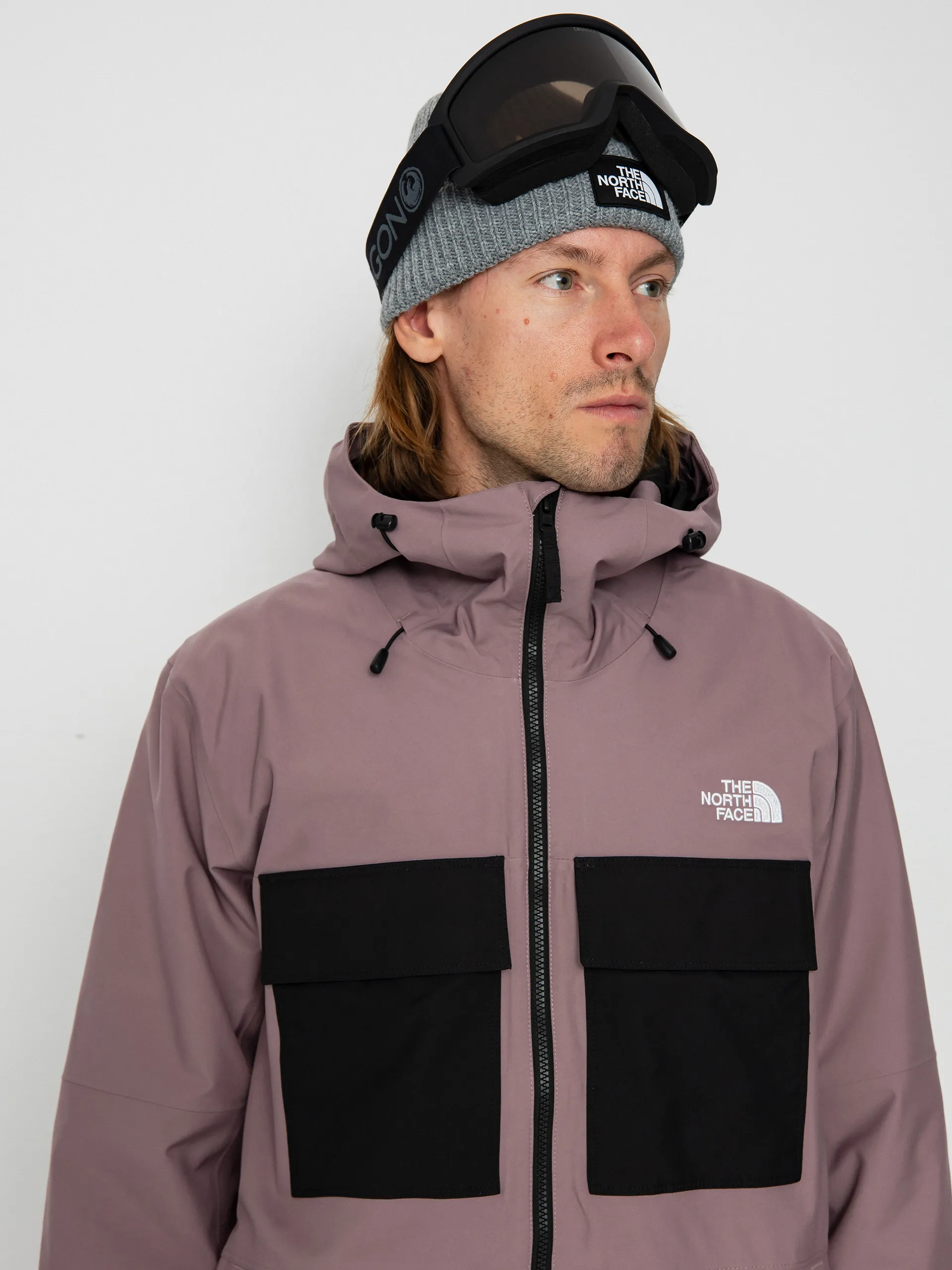 The North Face Fourbarrel Triclimate Snowboard jacket (fawn grey/icecap blue)