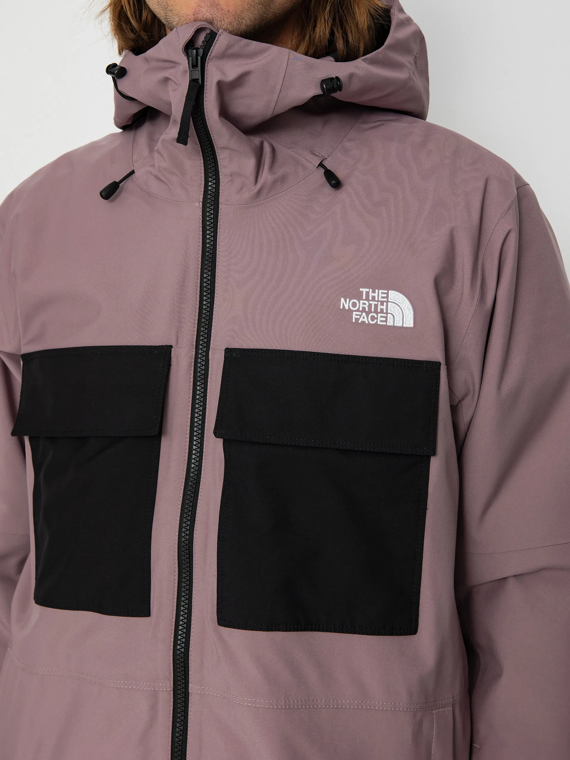 The North Face Fourbarrel Triclimate Snowboard jacket (fawn grey/icecap blue)