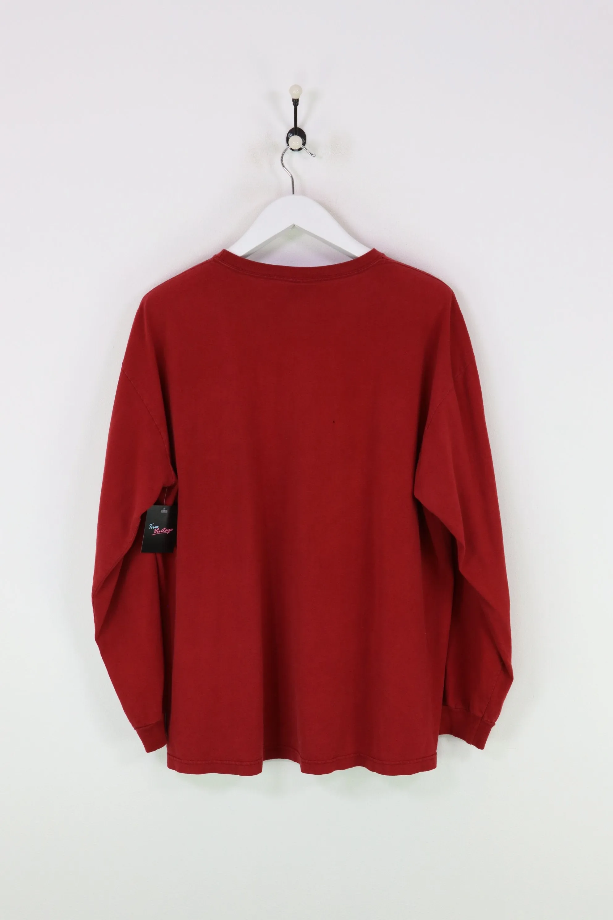 Tommy Hilfiger L/S Snowboard T-shirt Red XL