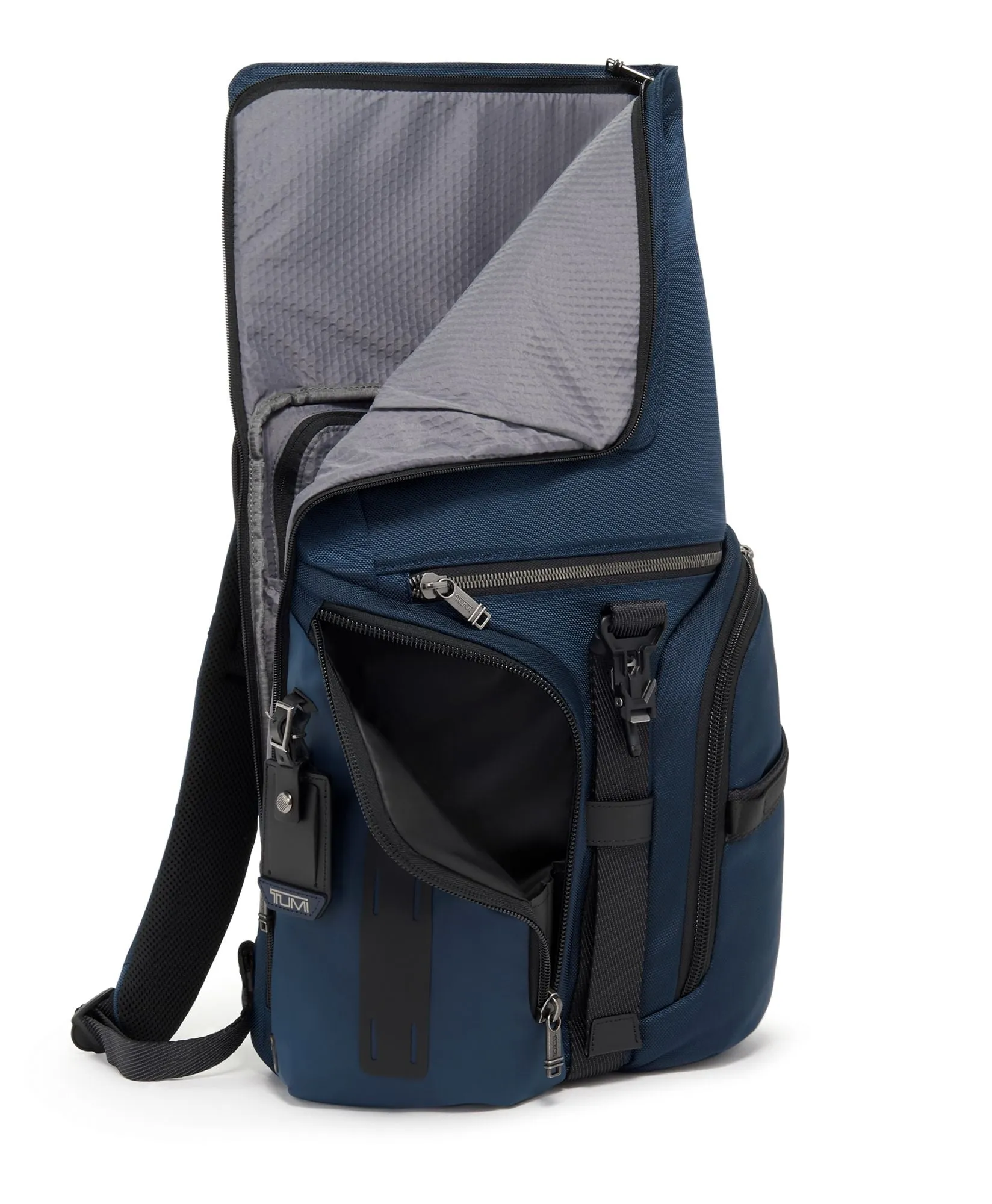 Tumi Alpha Bravo Logistics Flap Lid Backpack     