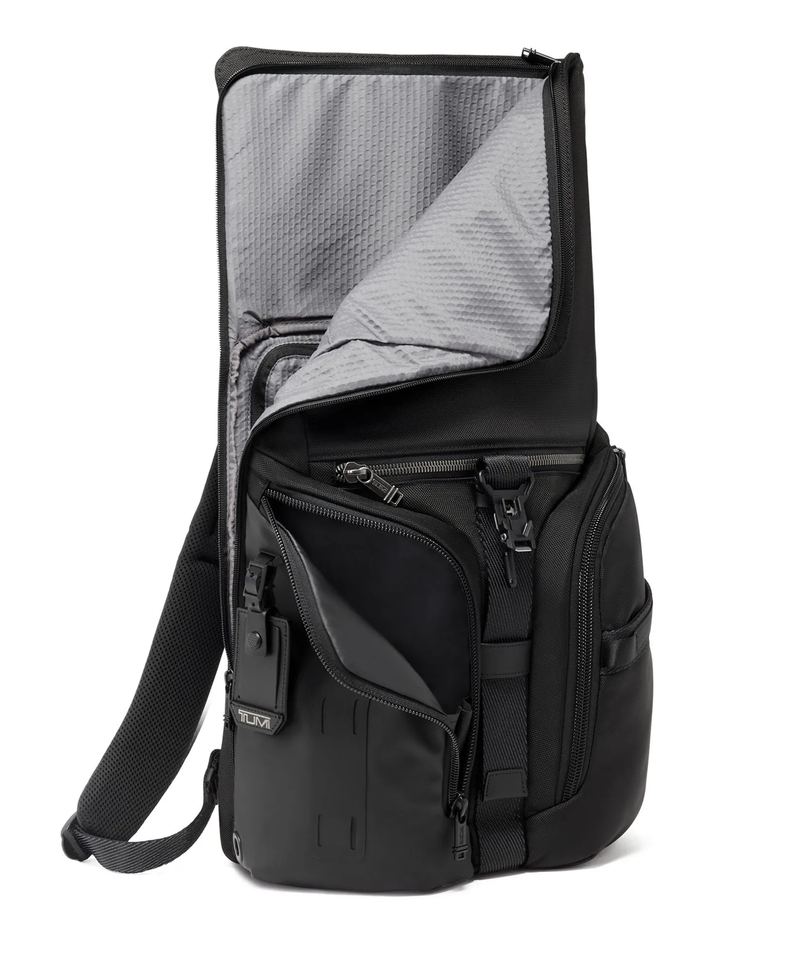 Tumi Alpha Bravo Logistics Flap Lid Backpack     