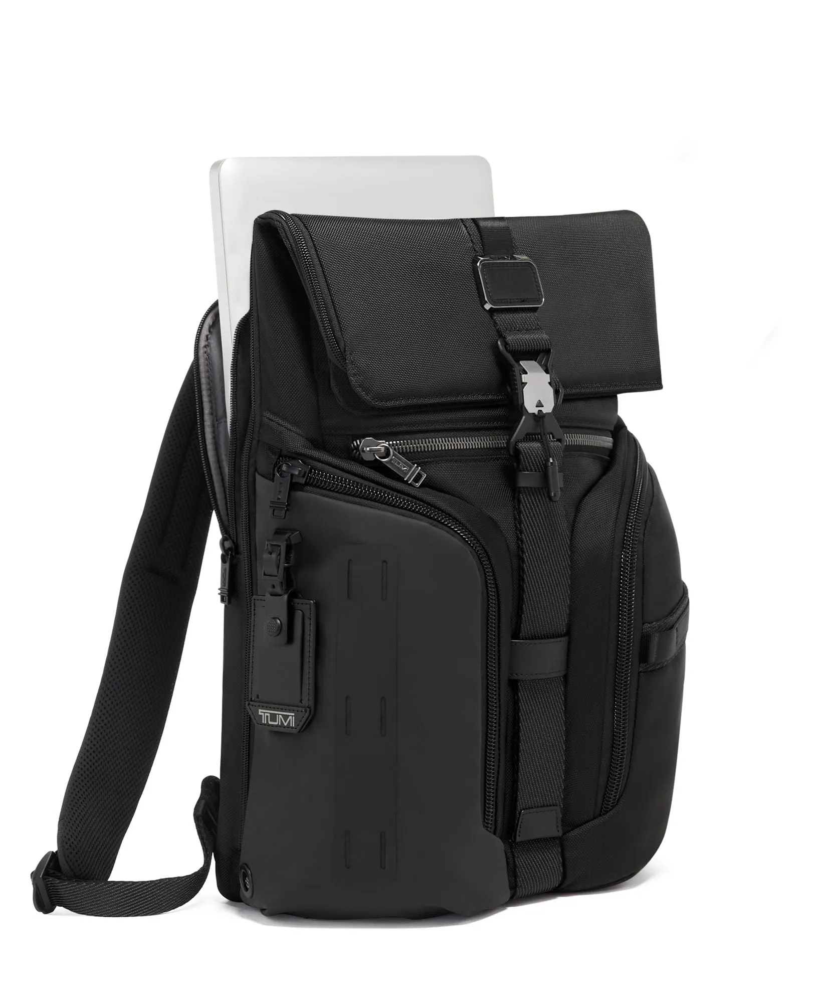 Tumi Alpha Bravo Logistics Flap Lid Backpack     