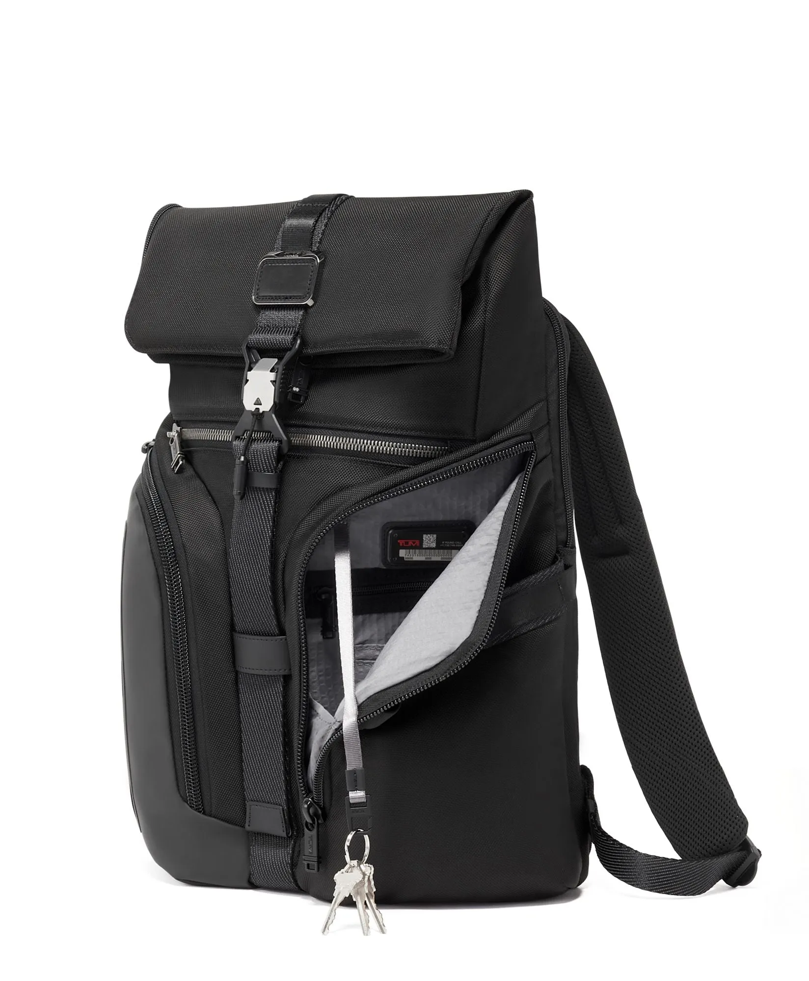 Tumi Alpha Bravo Logistics Flap Lid Backpack     