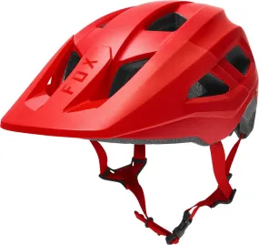 Unisex Fox Mainframe MIPS Helmet - Flourescent Red | MTB Helmets UK