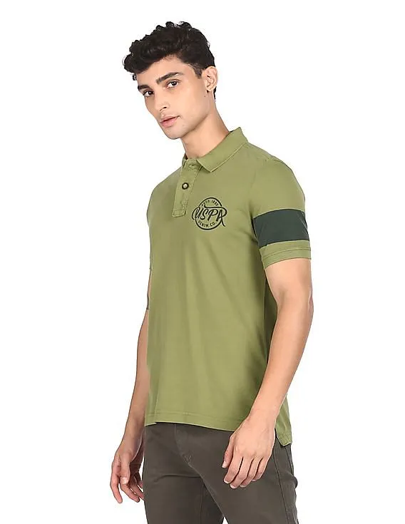 U.S. Polo Assn. Denim Co. Pique Solid Polo Shirt