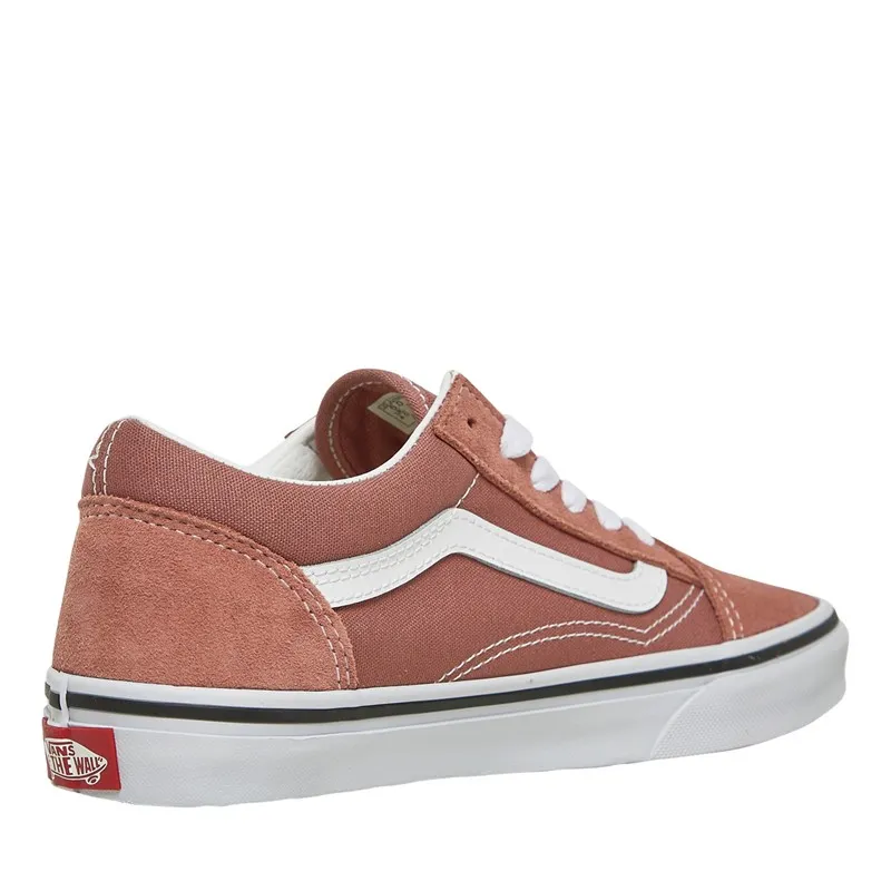 Vans Junior Girls Old Skool Trainers Withered Rose