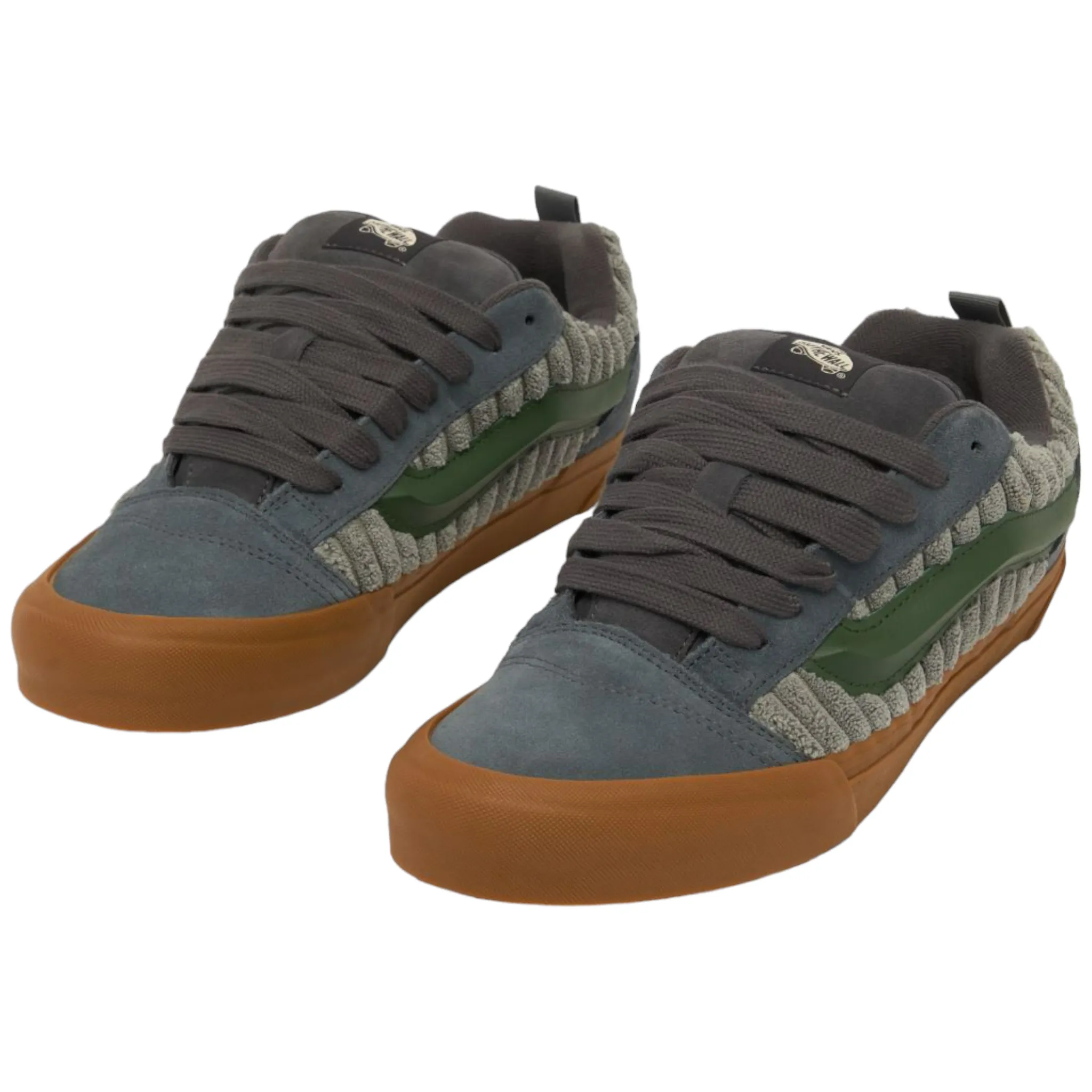 Vans Knu Skl Grey Jumbo Cord Trainers