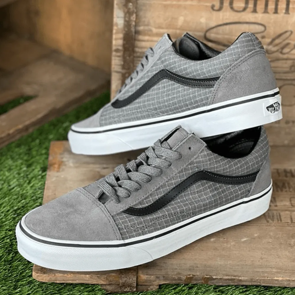 Vans Mens Old Skool Trainers in Pewter/Grey