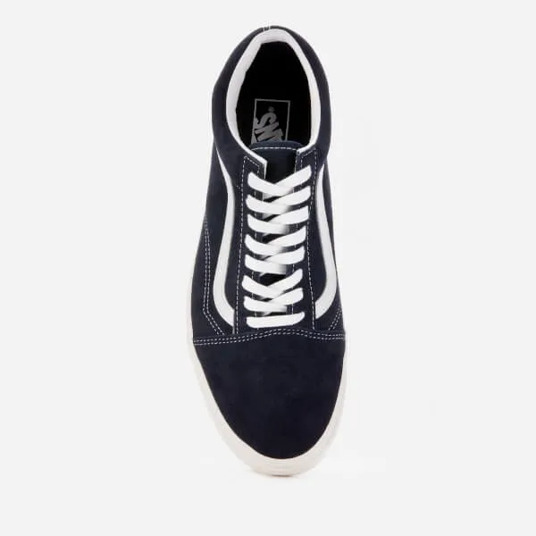 Vans Men's Suede Old Skool Trainers - Parisian Night/Snow White