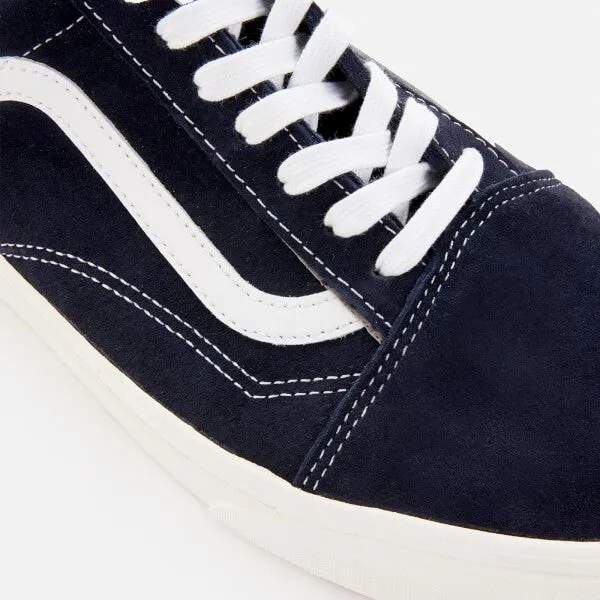 Vans Men's Suede Old Skool Trainers - Parisian Night/Snow White