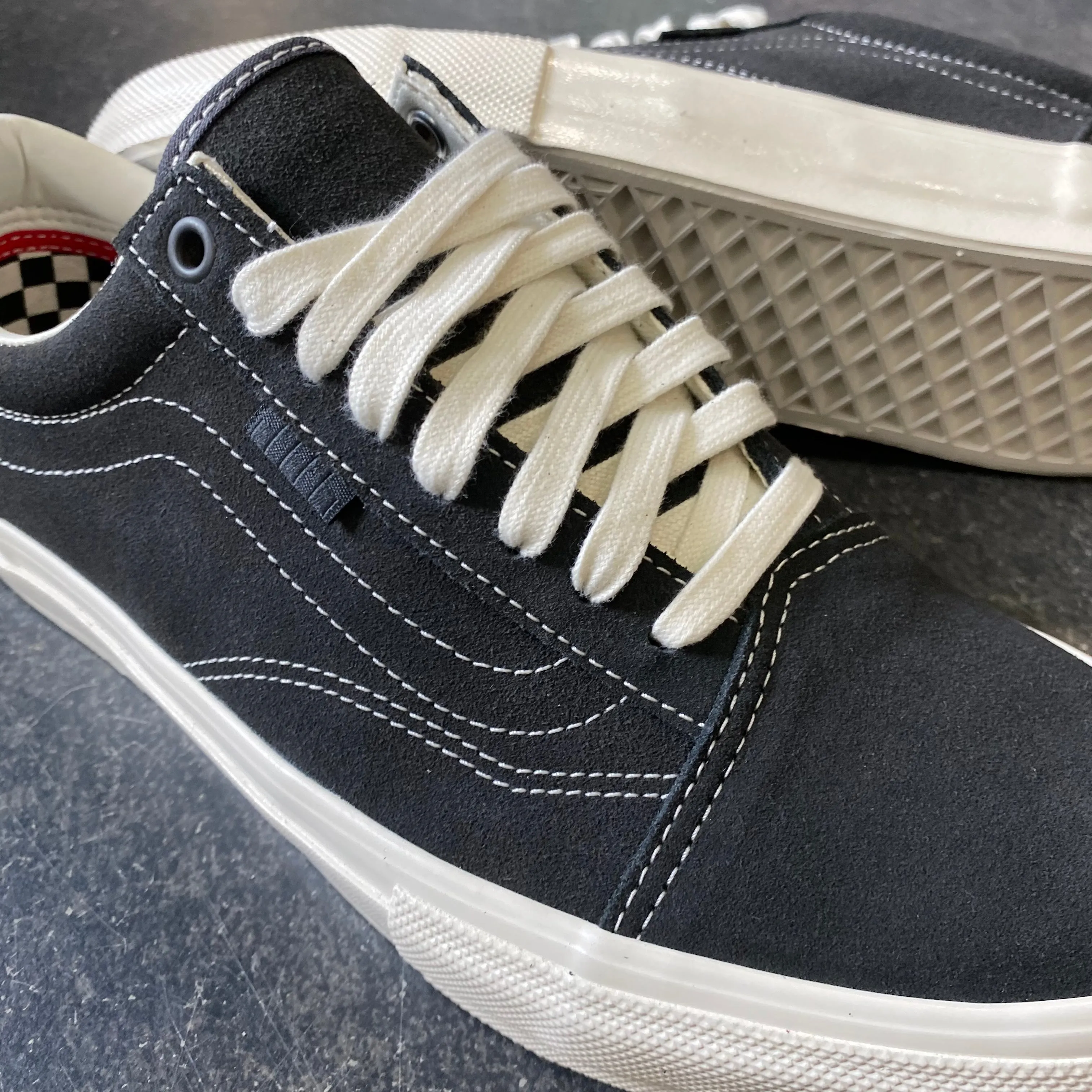 Vans Skate Old Skool Raven/Marshmallow SALE