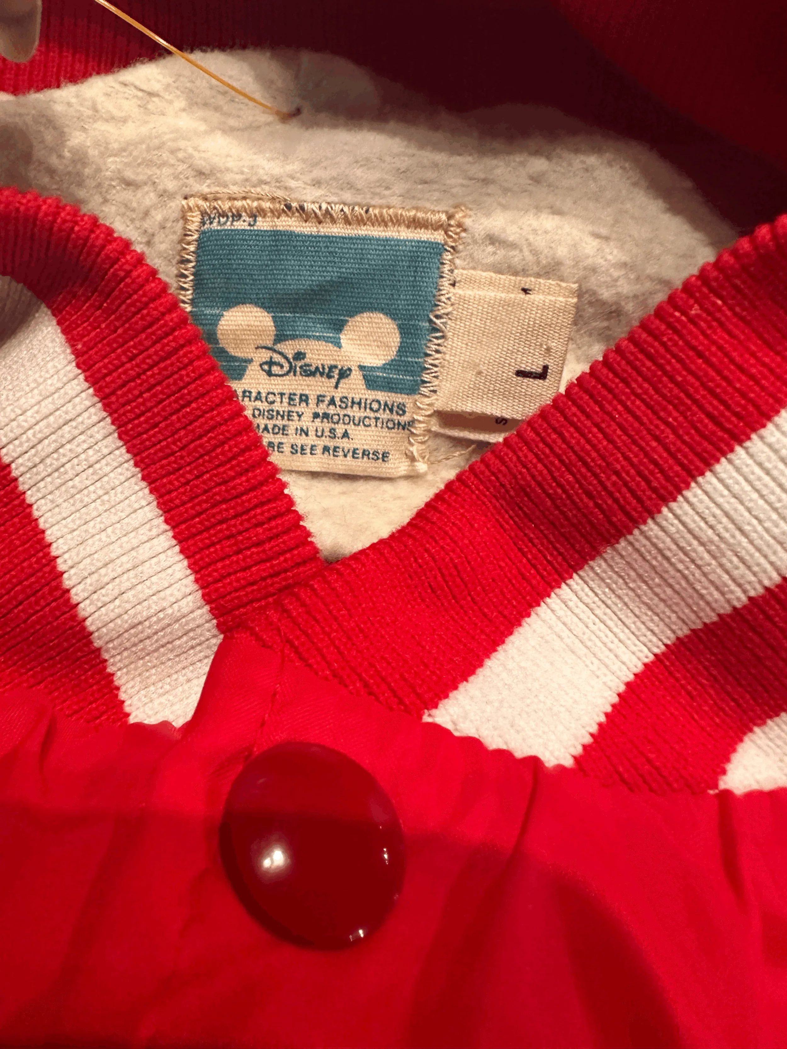 Vintage 80's Mickey Mouse Varsity Jacket —          Star Struck Vintage