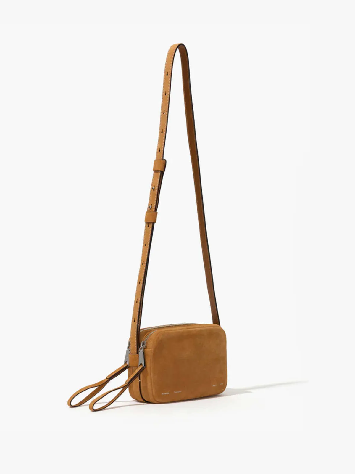 Watts Camera Suede Bag - Honey