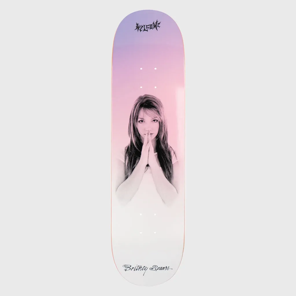 Welcome Skateboards - 8.5 Britney Spears Believe Skateboard Deck - Pearl Fade