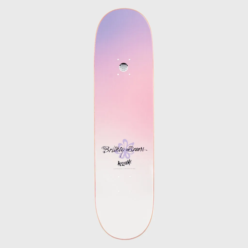 Welcome Skateboards - 8.5 Britney Spears Believe Skateboard Deck - Pearl Fade