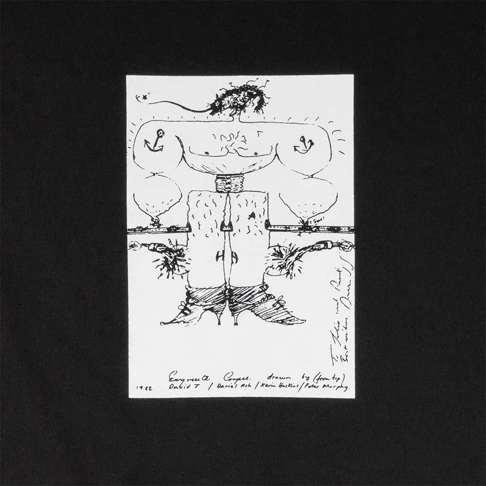 Welcome Skateboards - Bauhaus Exquisite Corpse T-Shirt - Black