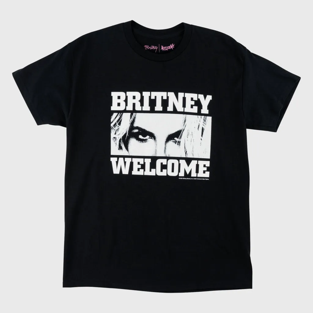 Welcome Skateboards - Britney Spears Till The World Ends T-Shirt - Black