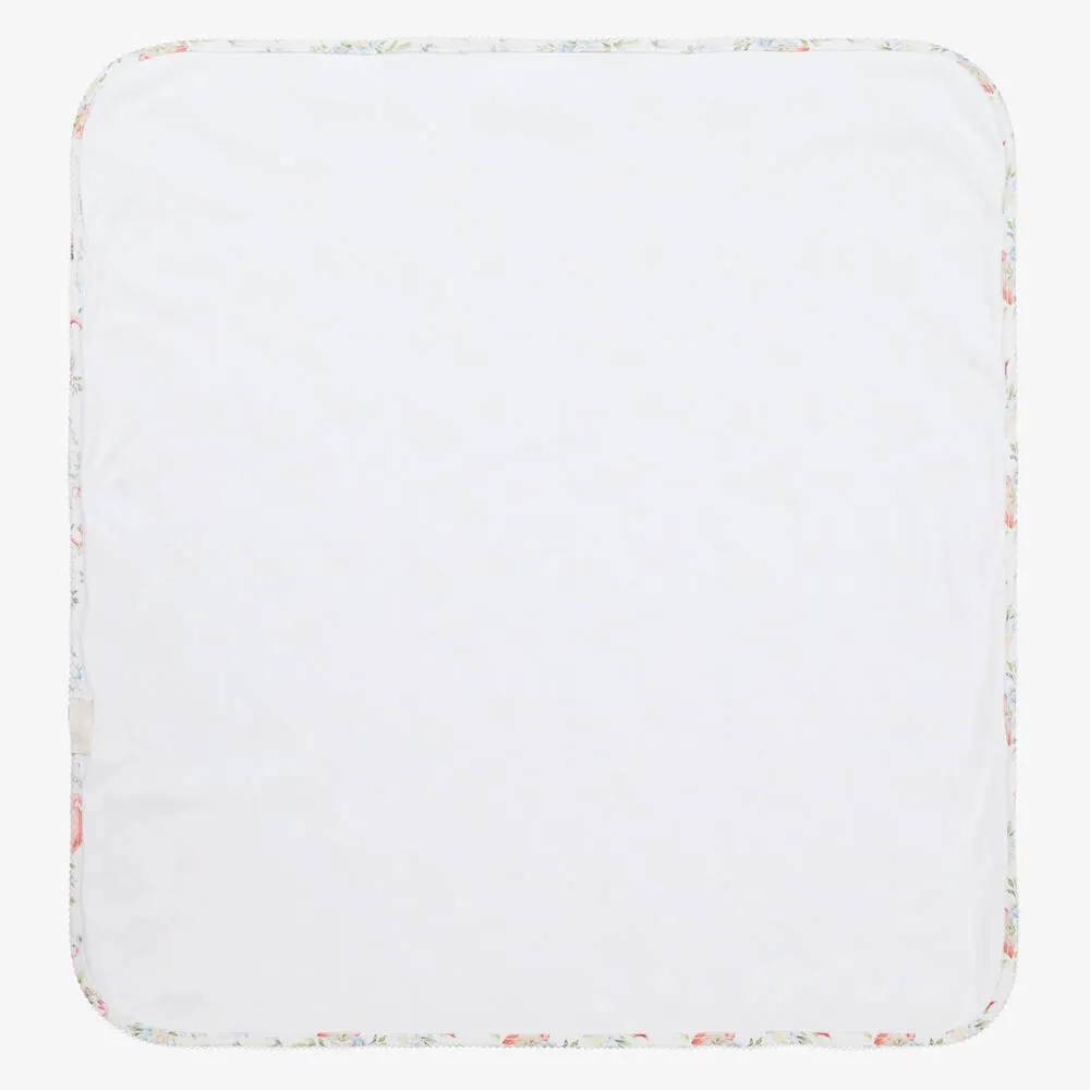 White Supima Cotton Vanessa Blanket (80cm)